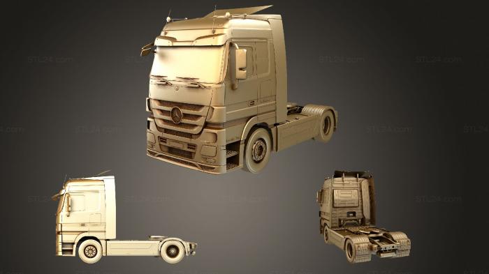 Vehicles (M ActrosSpaceCab, CARS_2331) 3D models for cnc
